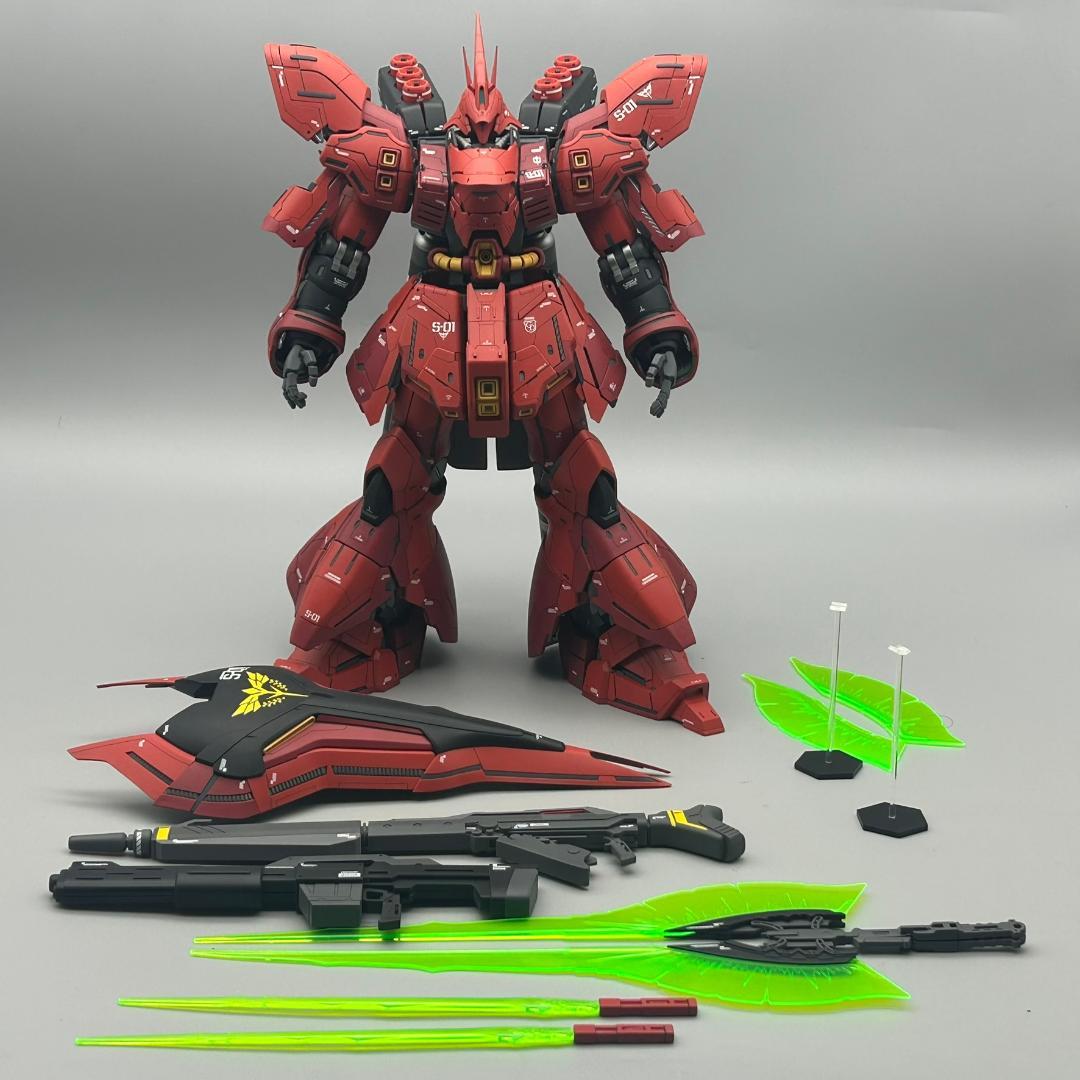【ぽーぼる】MGサザビーver.ka 　塗装済完成品