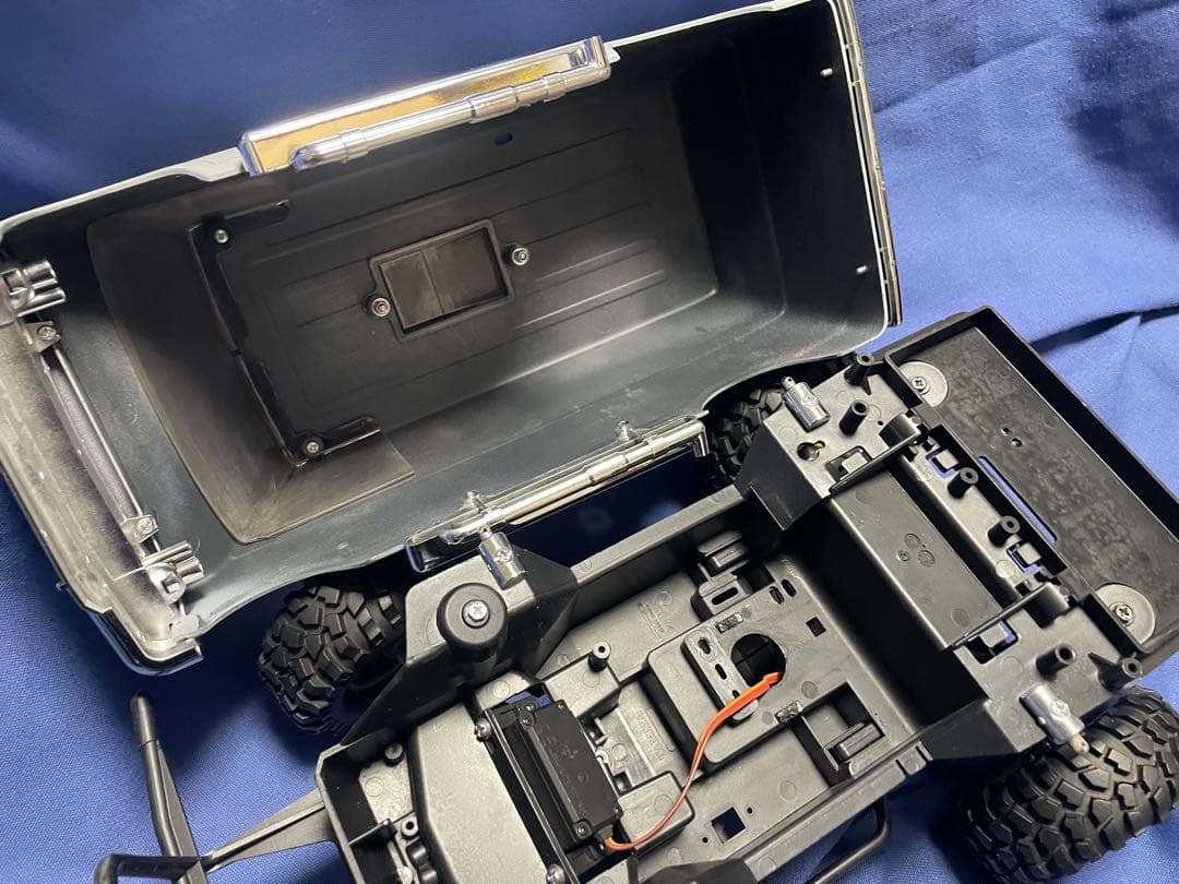 中古車　レストア　ラジコン　タミヤ　ランチボックス　メカレス