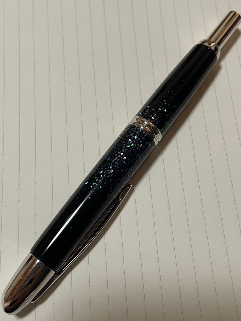 八*重様 PILOT 万年筆　キャップレス螺鈿　F 細字