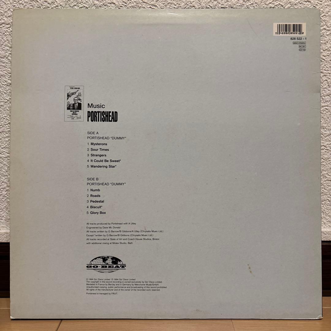 EUオリジナル盤 Portishead Dummy レコード ポーティスヘッド
