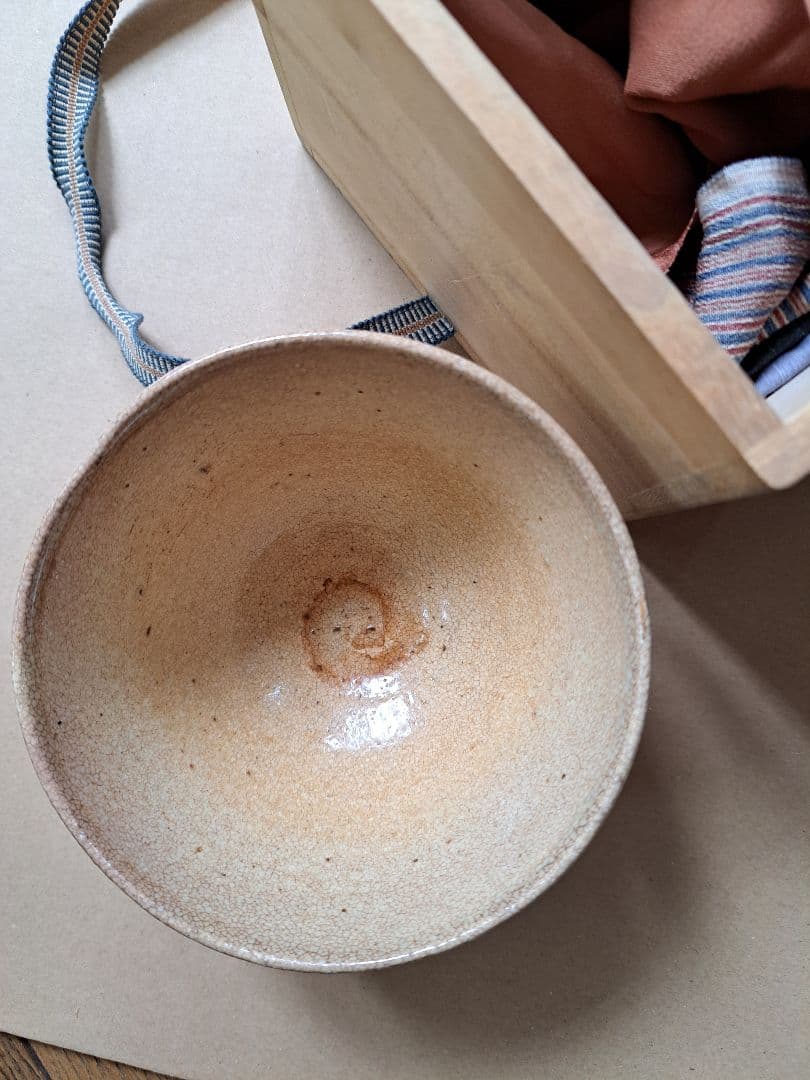 古い萩茶碗