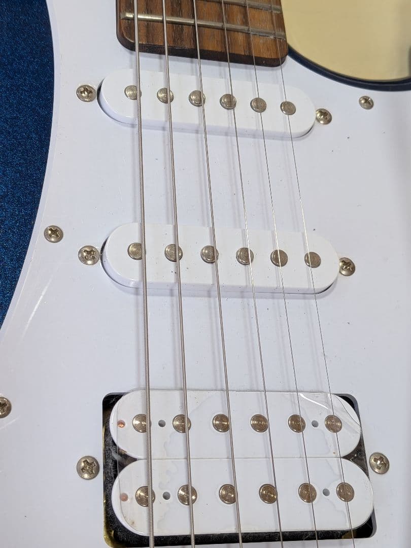 美品Yamaha PACIFICA ギターメタリックブルーシールド ケース付き