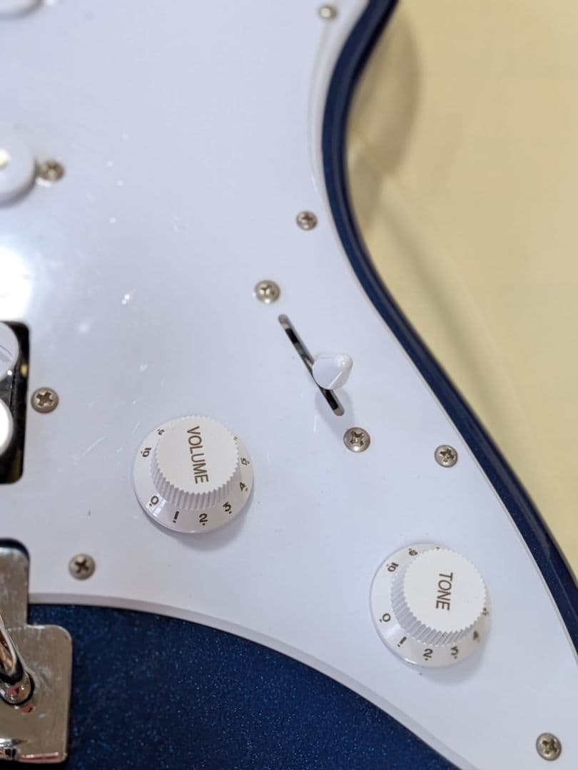 美品Yamaha PACIFICA ギターメタリックブルーシールド ケース付き