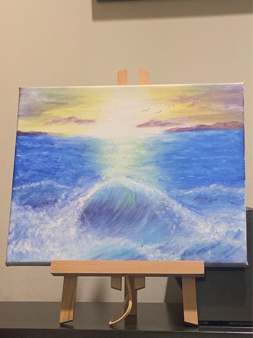 波の詩　原画