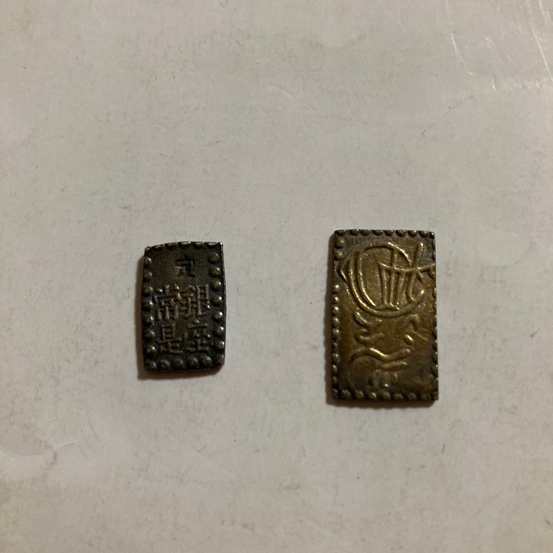 1朱銀二分金