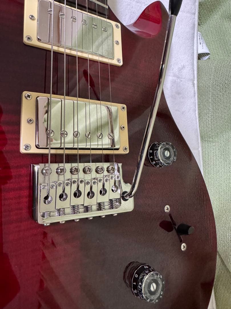 ギター Paul Reed Smith SE custom24 black cherry