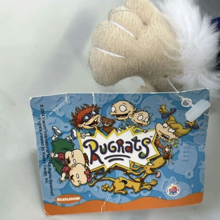 ニコロデオン　ラグラッツ　ぬいぐるみ　アンジェリカ　パープルキャット　11インチ