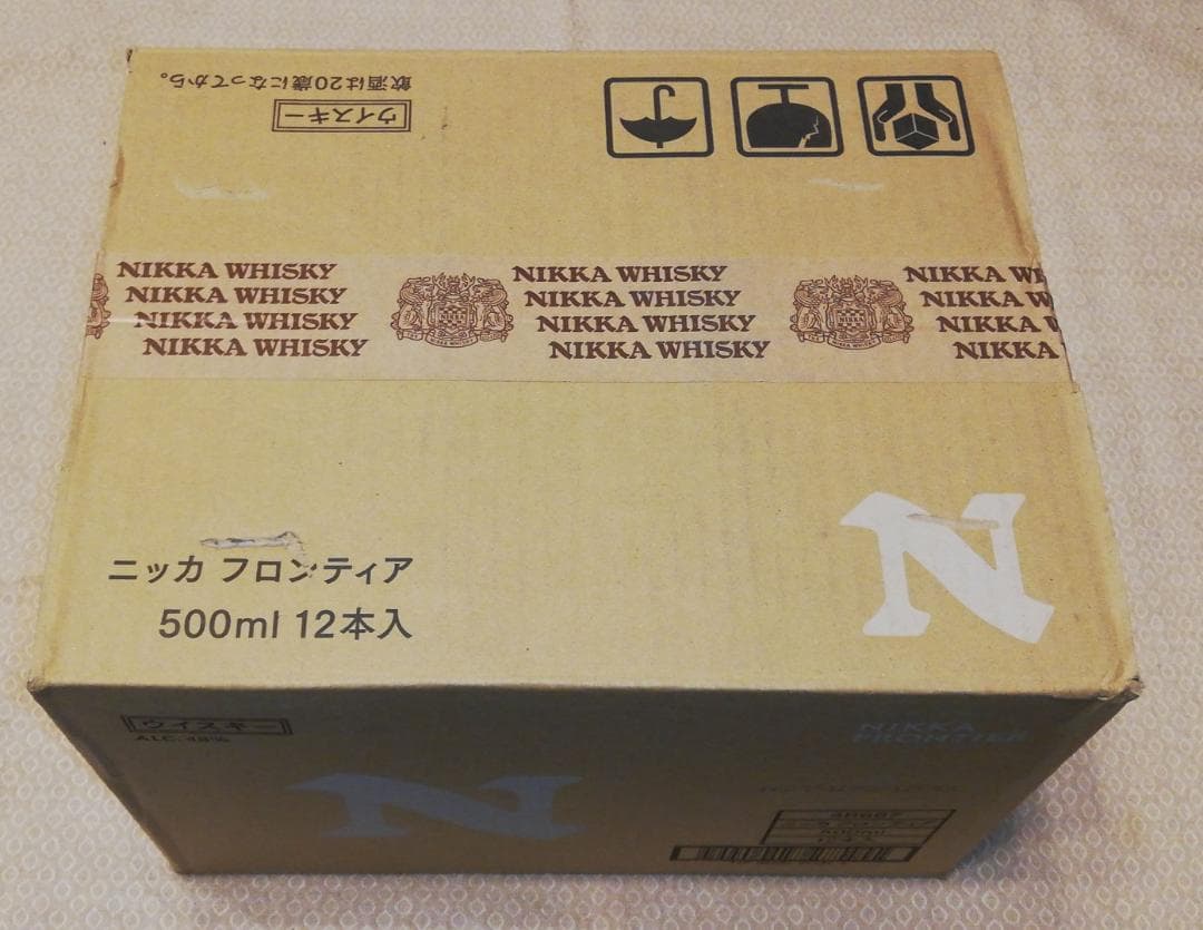 ニッカフロンティア 500ml １箱12本入