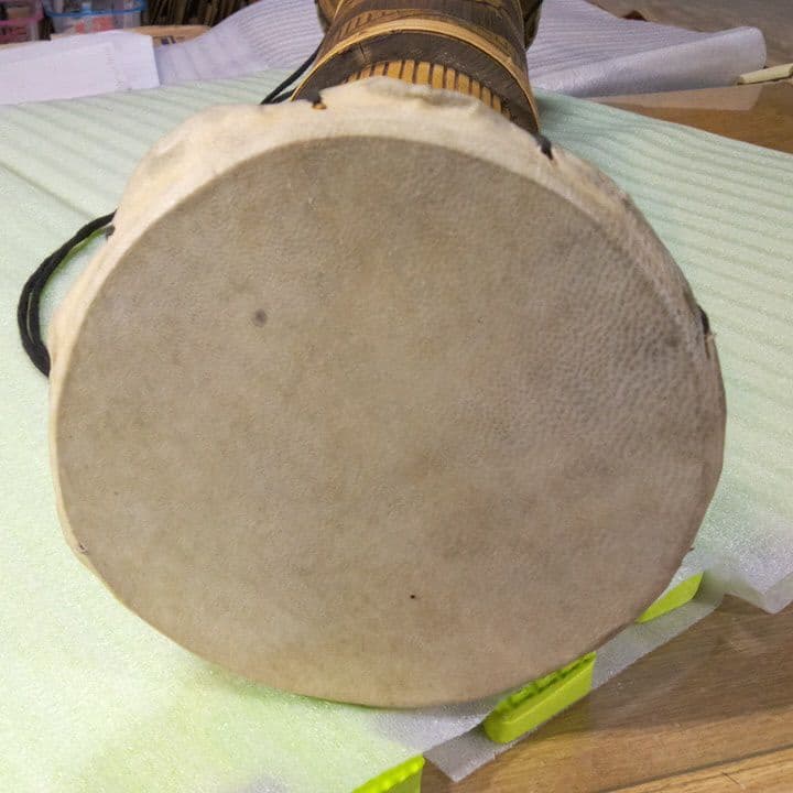 インドネシアの民族楽器（竹太鼓）　インドネシア　民族楽器　アンティーク