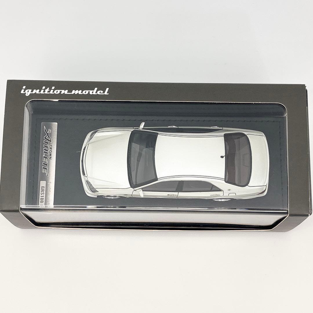✨美品✨ イグニッションモデル 1/43 トヨタクラウン アスリート ホワイト