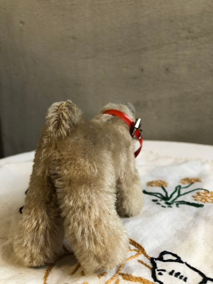 シュタイフ ミニシュナウザー犬Steiff Tessie Schnauzer