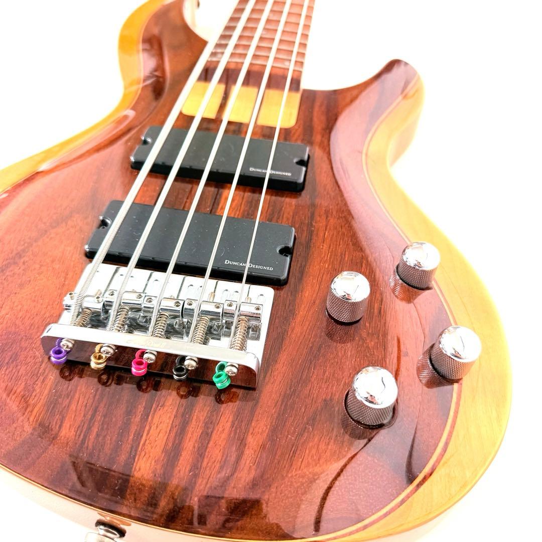 【極美品】Aria Pro Ⅱ IGB-55ROSE 5弦ベース アリアプロ