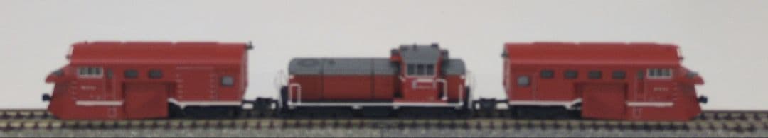 鉄道模型 DD16 304 ラッセル式除雪車セット