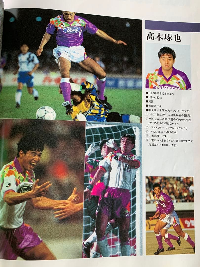 サンフレッチェ選手年鑑1994 レア商品