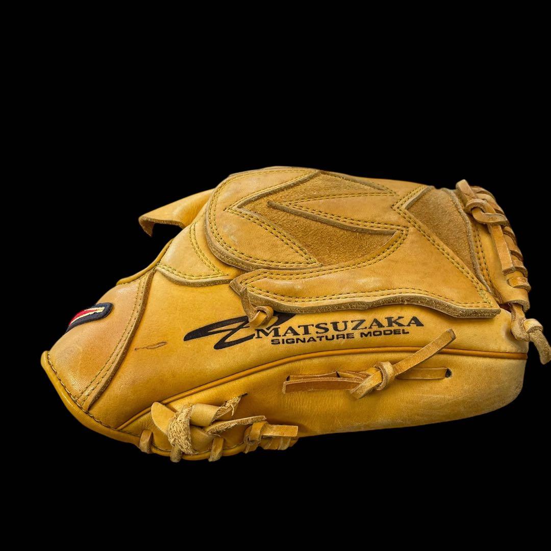 希少 廃盤モデル NIKE ナイキ 軟式グローブ グラブ 野球 松坂大輔モデル