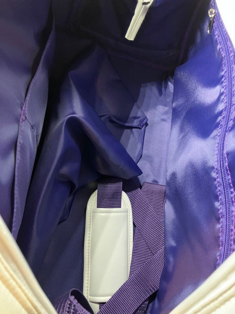新品 オノフ ゴルフ ボストンバッグ シューズ収納ポケット付き 白