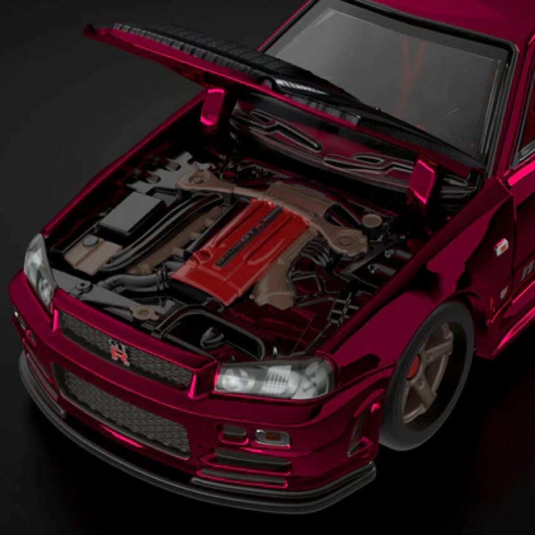 ホットウィール 限定 sELECTIONs GT-R（BNR34） 2台セット