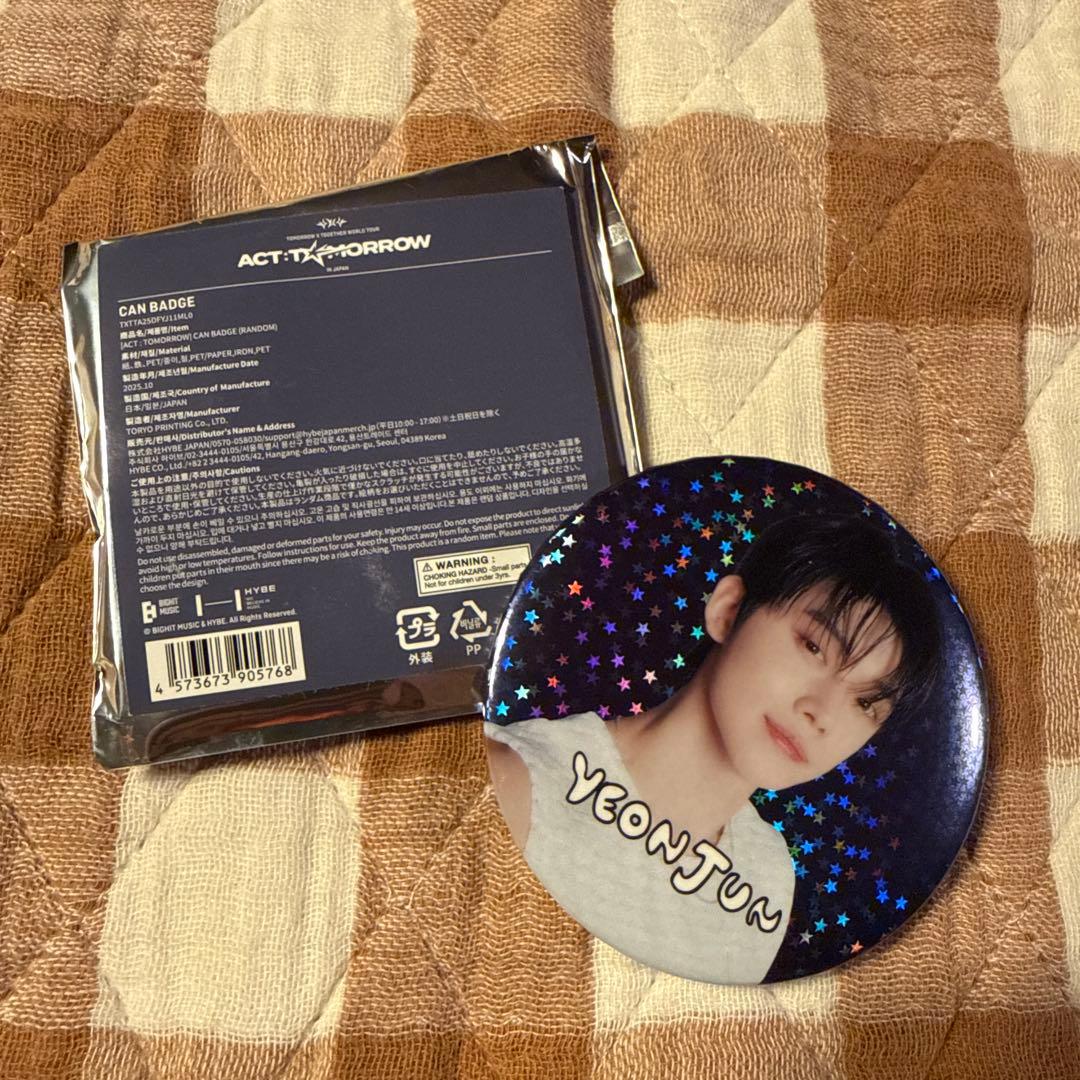 txt ヨンジュン カプセルトイ ヘアクリップ ファンチュン
