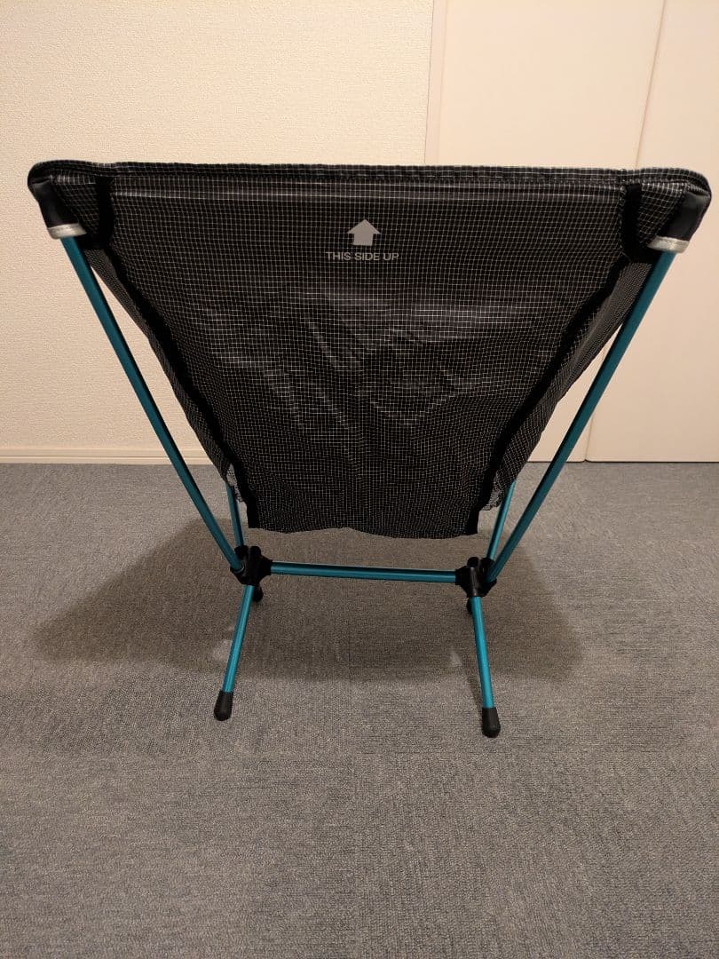 超絶軽い♪Helinox ヘリノックス チェアゼロ　ブラック　（中古）