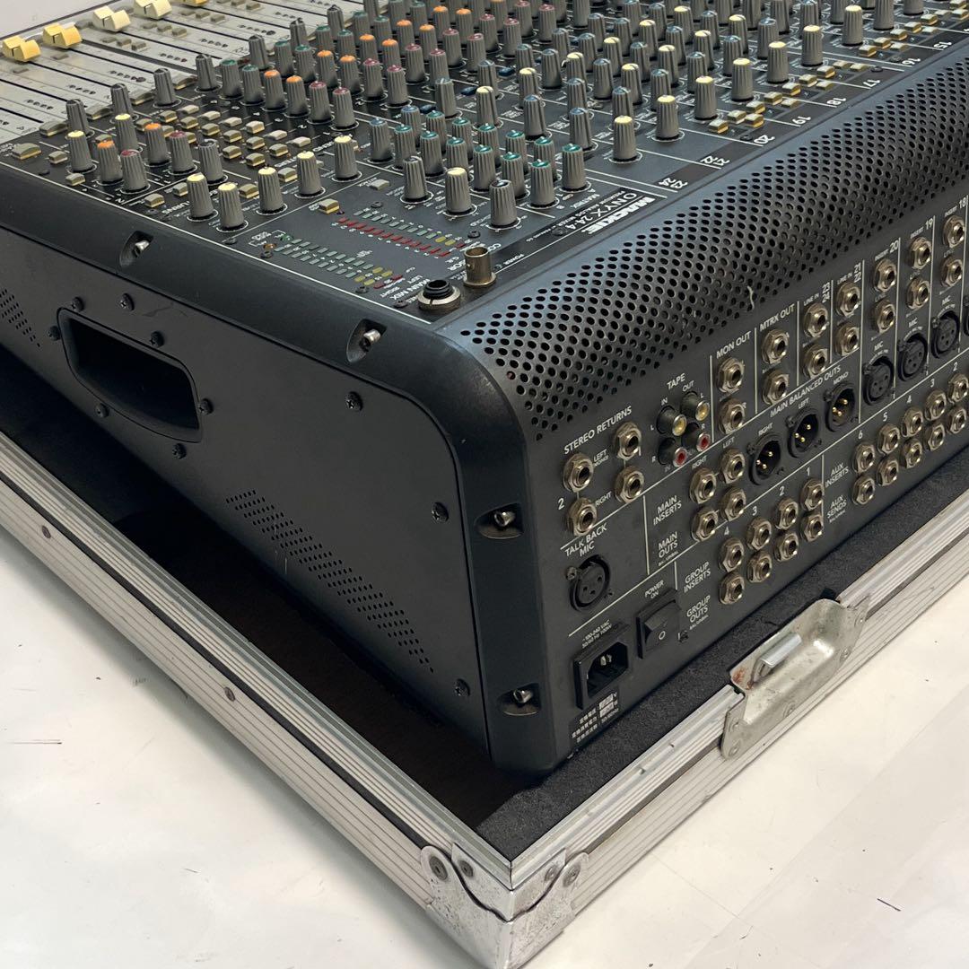 希少 MACKIE アナログミキサー ONYX24.4 マッキー ハードケース付