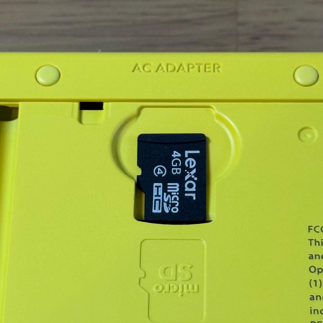 7-122 Newニンテンドー3DS LL ピカチュウ【イエロー】箱付き