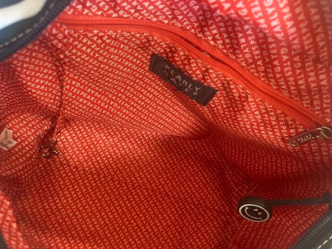 【美品】正規品パーリーゲイツ　PEARYGATES カートバッグ　ラウンドバック