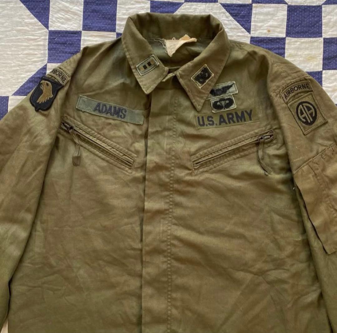 【超希少】70s US ARMY ヘリクルーシャツ ノーメックス　OG-106