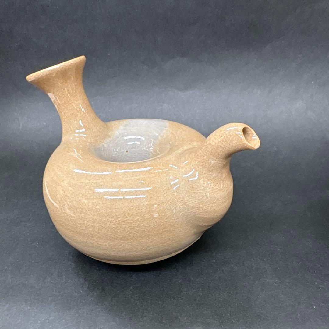 萩焼　12代　坂倉新兵衞　酒器　馬上杯