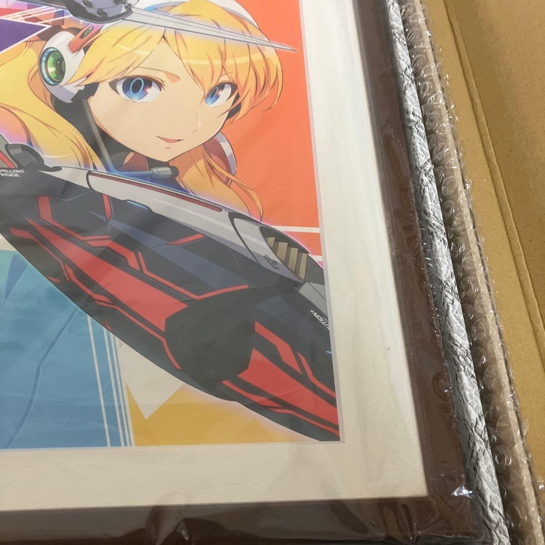 ロックマンX 25周年記念　額装グラフィックアート　受注生産品　イーカプコン