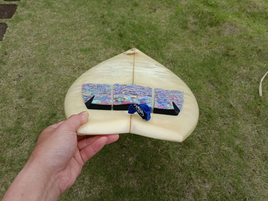 アランバーンシェイプ バーニングスピアーズ 中古サーフボード 希少品