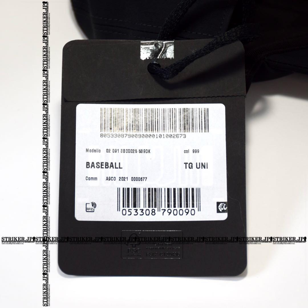 【新品】MONCLER Matt Black キャップ 帽子 ゴルフ ギフト包装