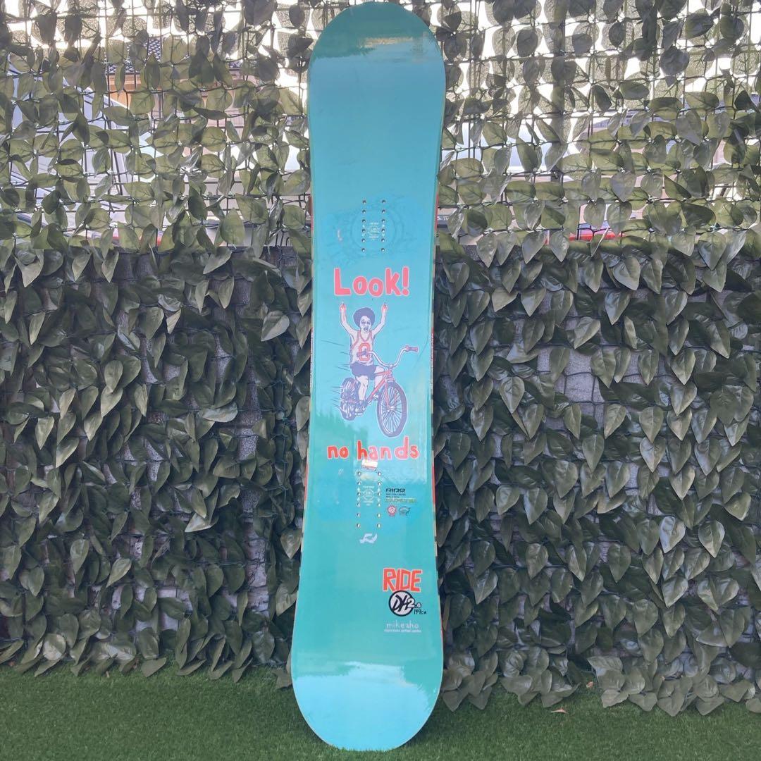 RIDE スノーボード 149cm Look! no hands 水色