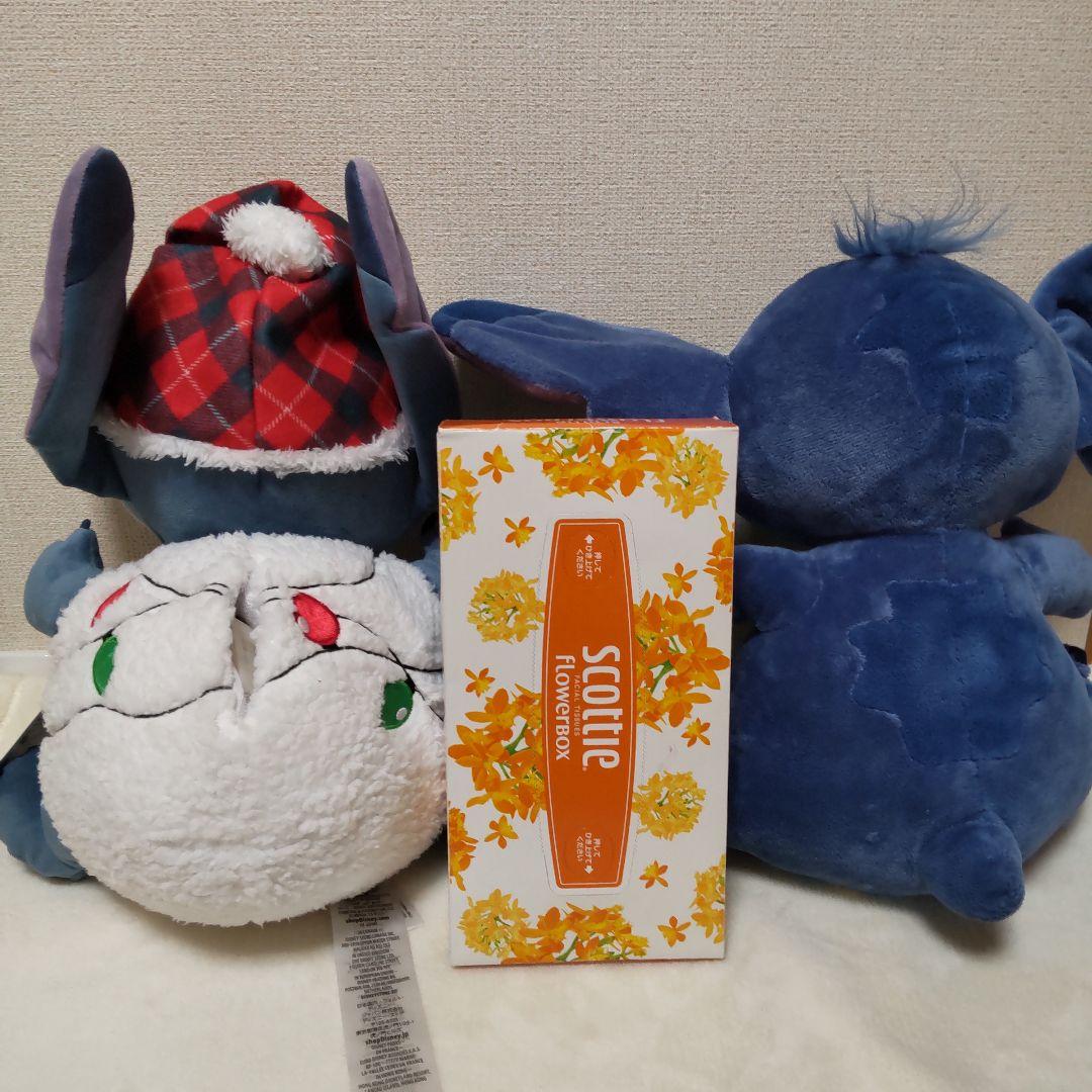 ディズニーストア　スティッチクリスマスぬいぐるみ　ベーシックプラッシュ