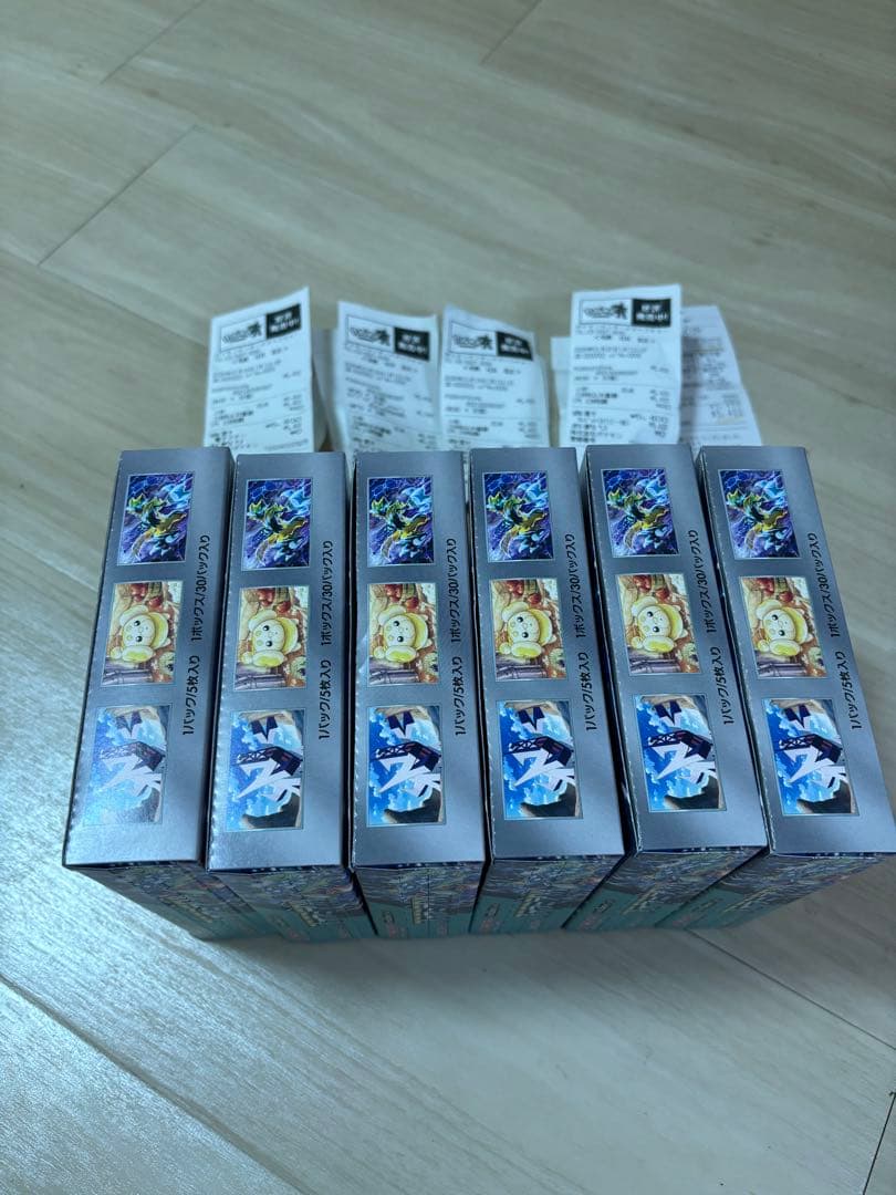 ポケモンカード ステラミラクル 6BOX シュリンク無し