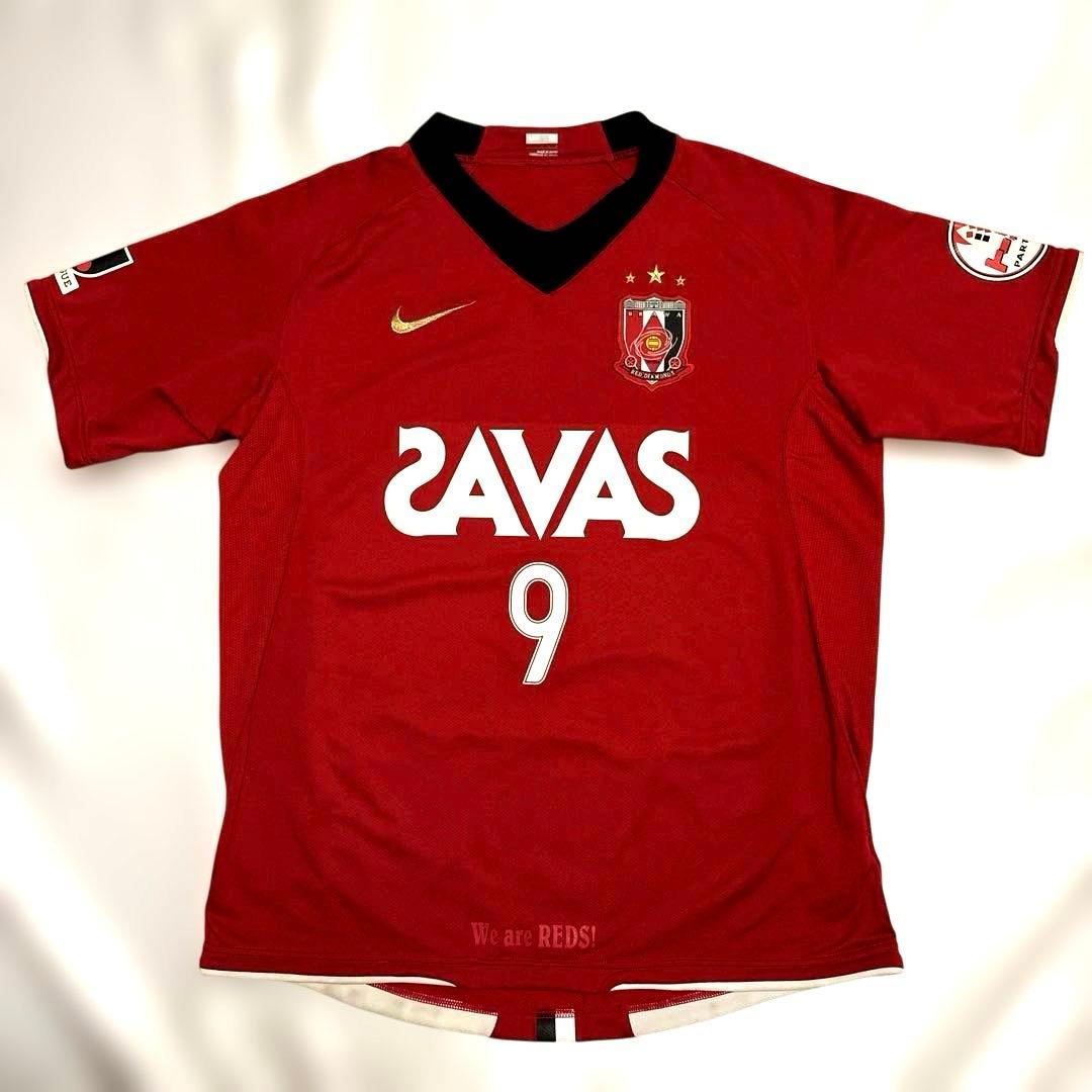 NIKE 浦和レッズ 2008 #9 永井雄一郎 ホーム ユニフォーム Mサイズ