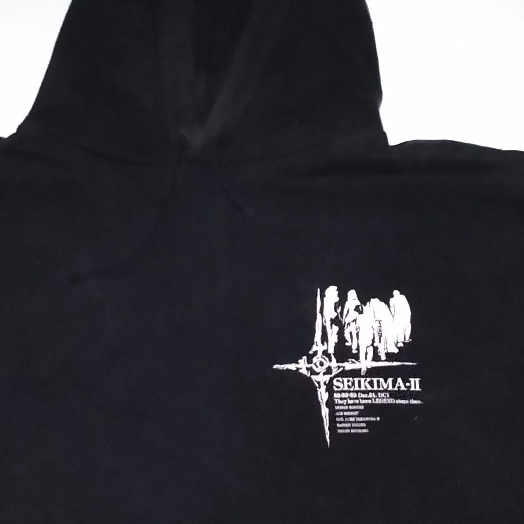 【古着】聖飢魔II ULTIMATE BLACK MASS パーカー L