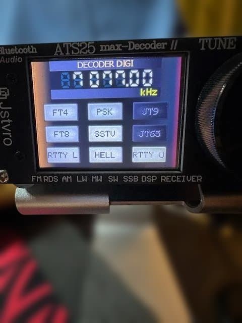 マルチバンドレシーバーATS25 Max Decoder II