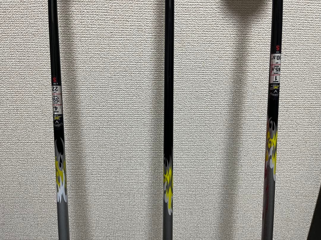 キャロウェイ X2HOT・3本セット（ドライバー/5w/4u）flex S