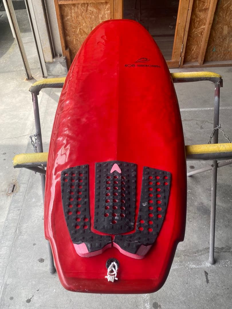408surfboards カスタムショートボード 5'3\" レッド