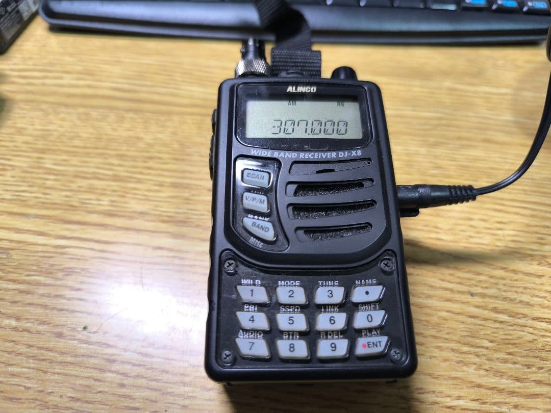 ALINCO DJ-X8 受信機本体 +PCメモリソフト