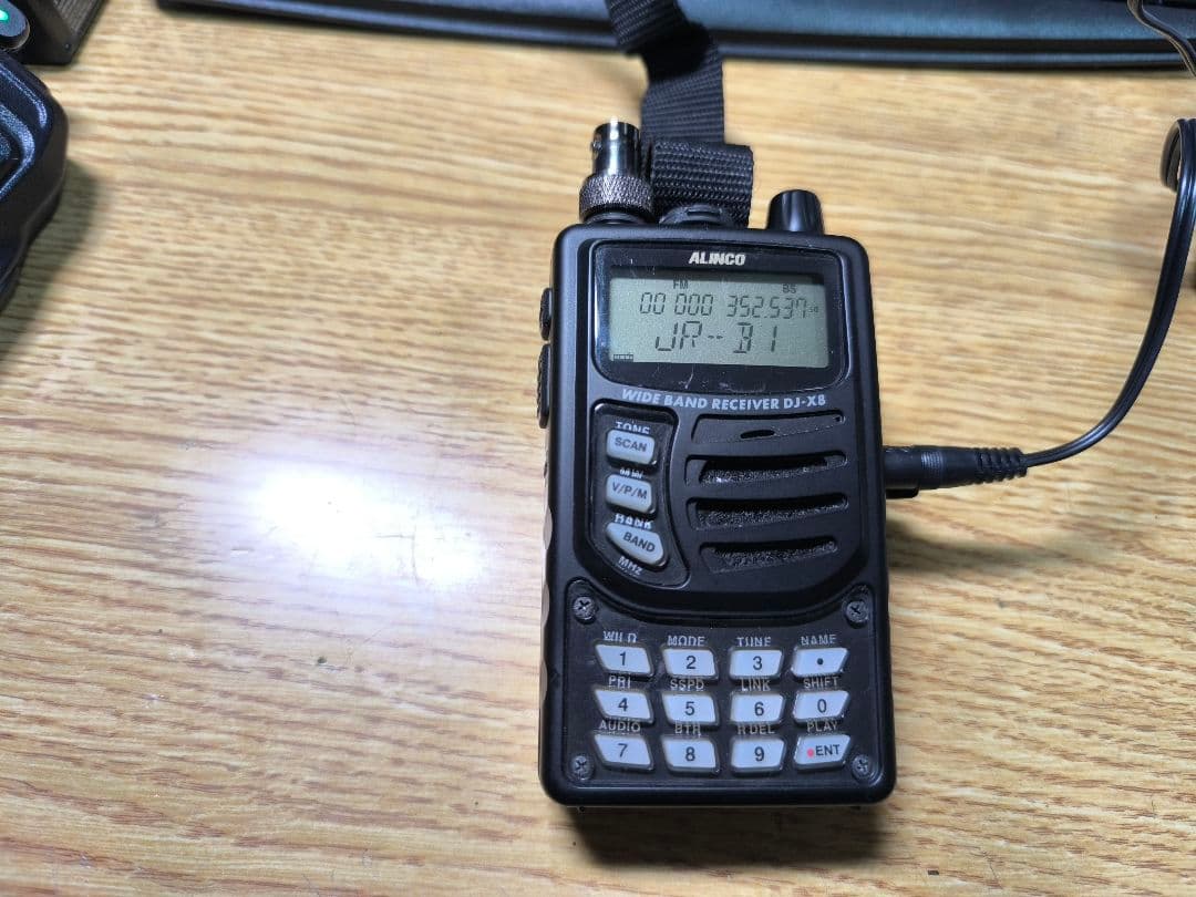 ALINCO DJ-X8 受信機本体 +PCメモリソフト