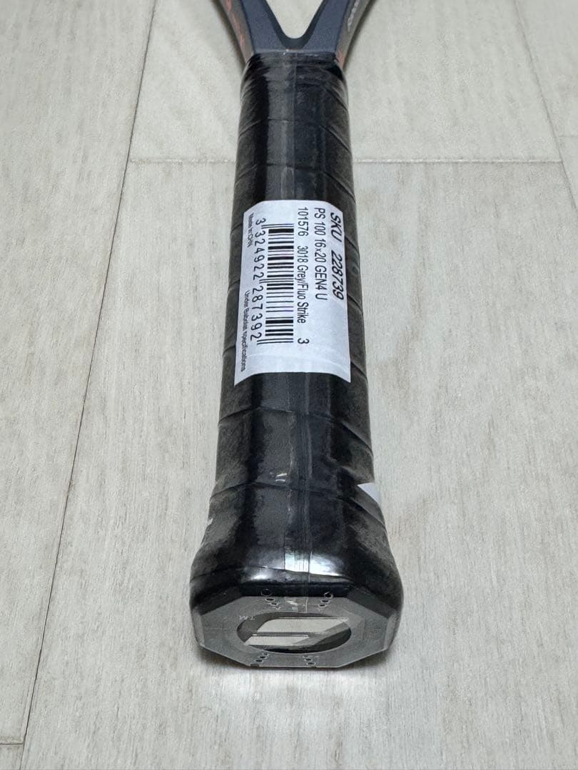 Babolat Pure strike100インチ 16×20 グリップ3