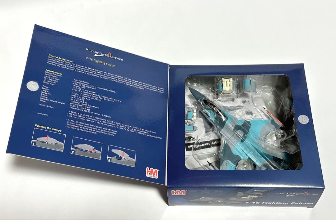 ホビーマスター 1/72 F-16A 米海軍 NASC Adversary
