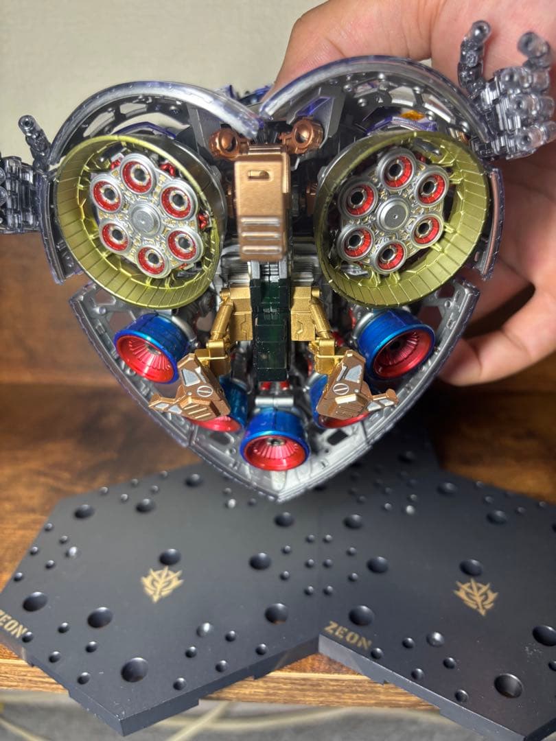 RGジオング　クリア完成品