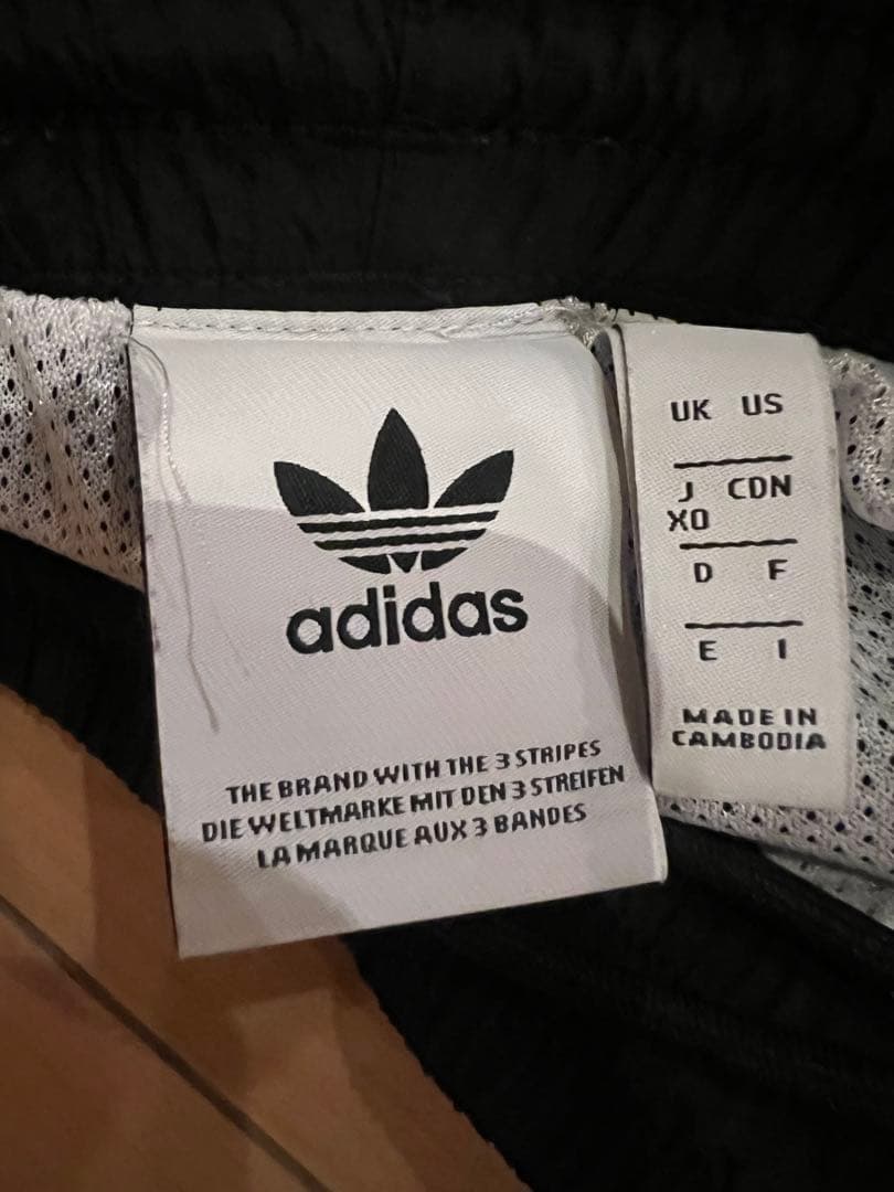 adidas ジャージ上下セット ブラック/ホワイト