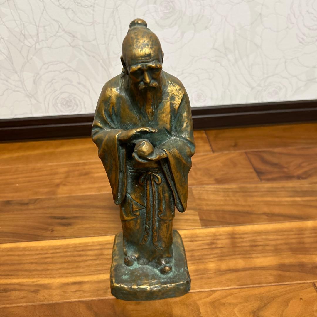 彫刻ブロンズ像　文化勲章受賞作家作品
