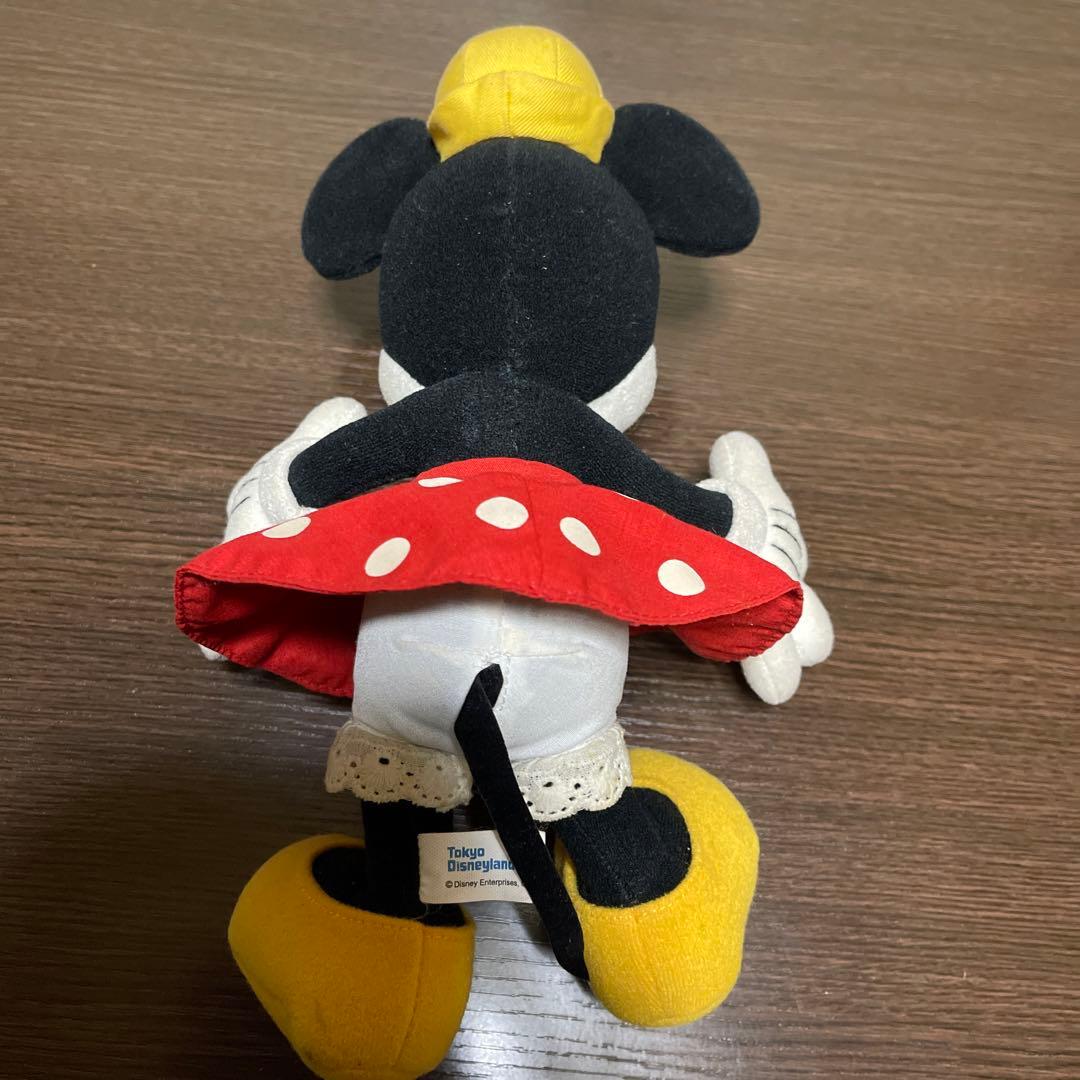 ディズニーランド　ディズニー　ミニーマウス　ミニー　ぬいぐるみ　人形