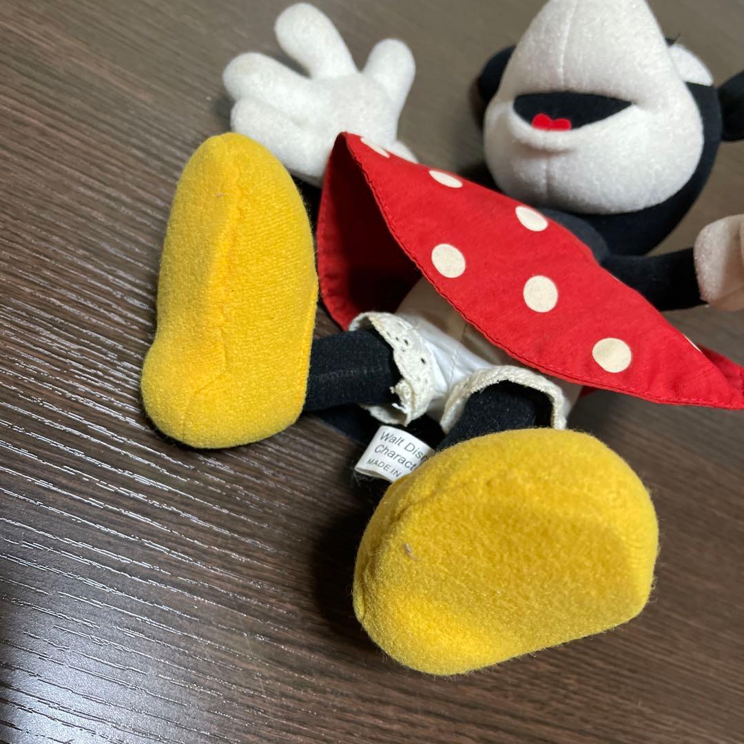 ディズニーランド　ディズニー　ミニーマウス　ミニー　ぬいぐるみ　人形