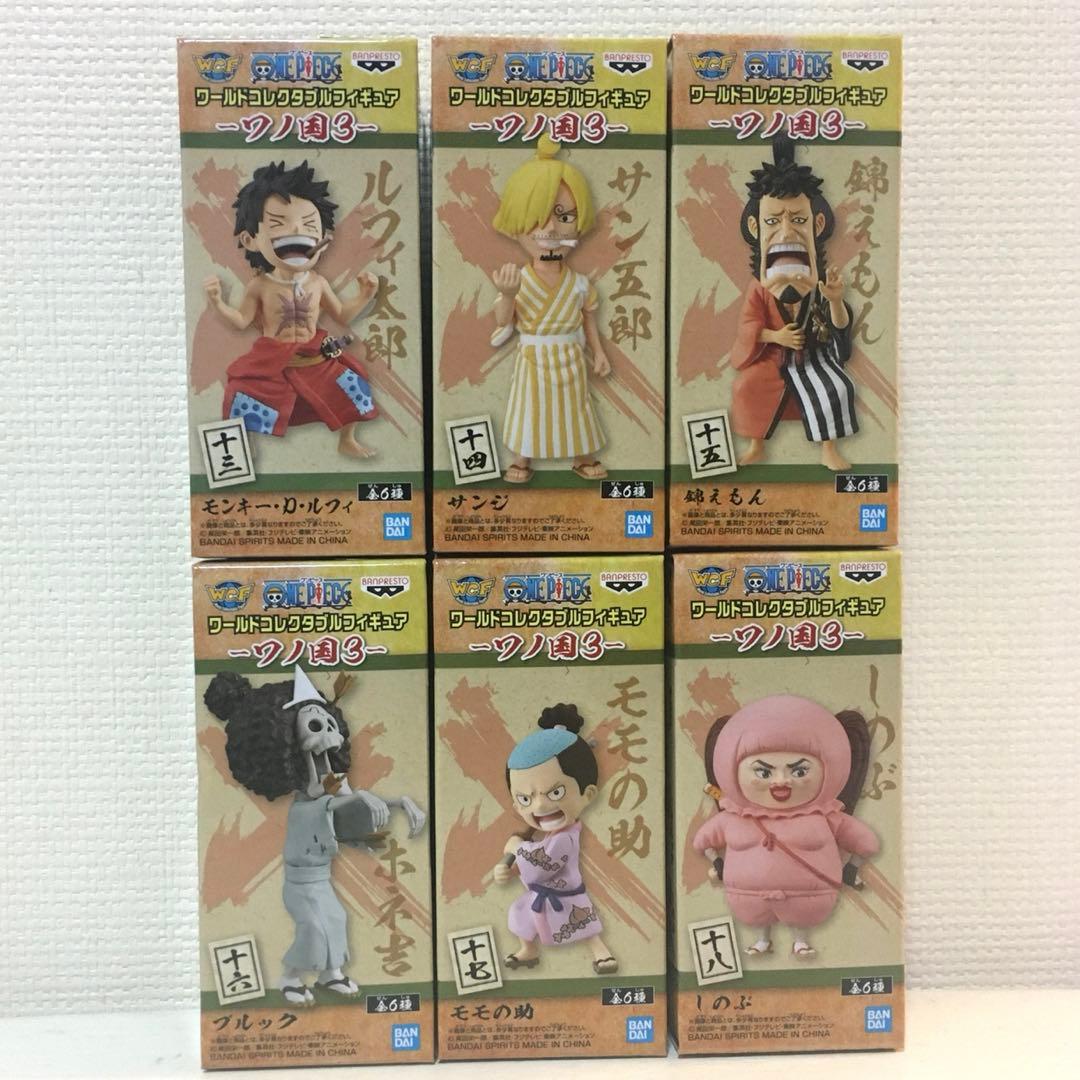 ワンピース ワールドコレクタブルフィギュア ワノ国1〜8 全48種セット