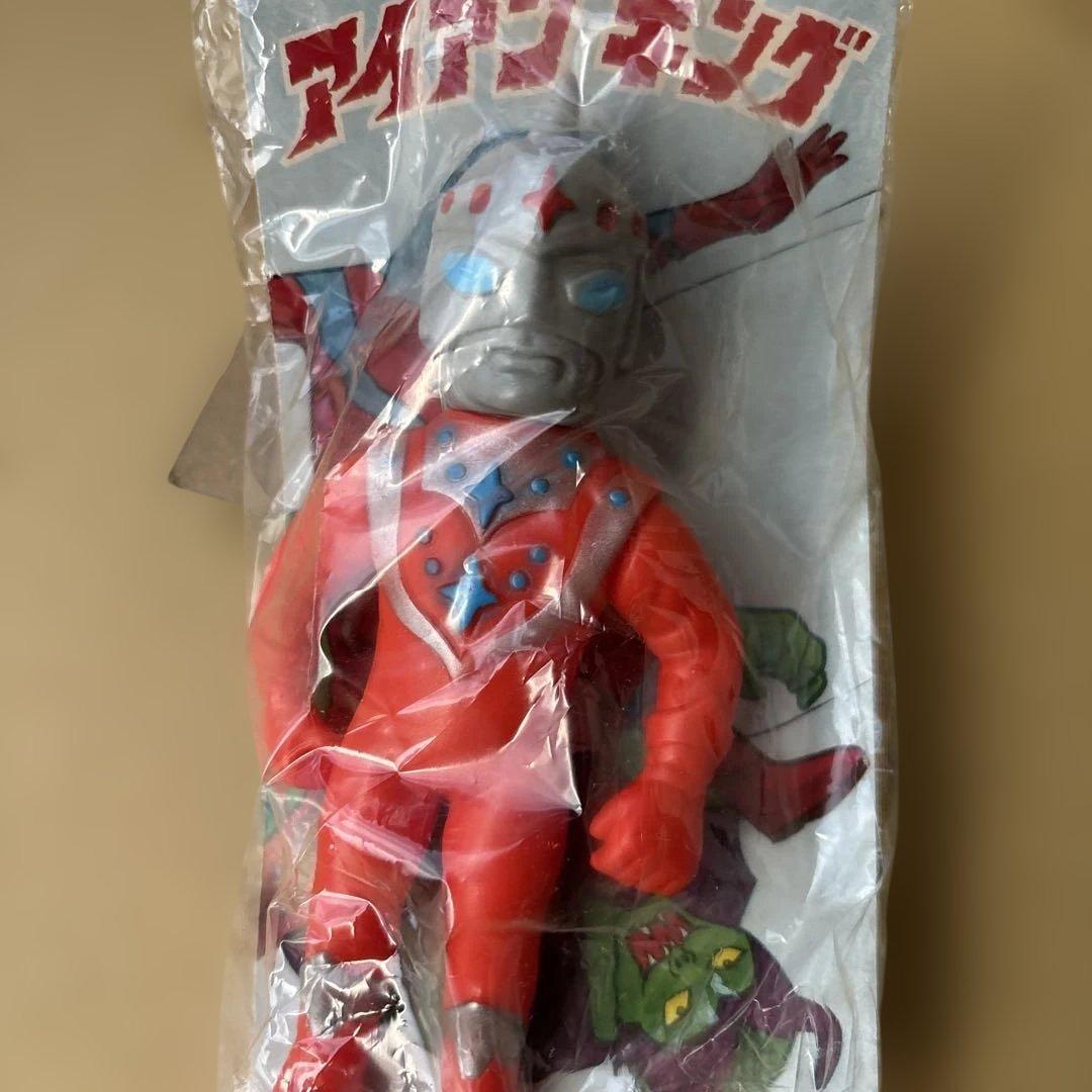 【中古品】年代物 アイアンキング ソフビ フィギュア